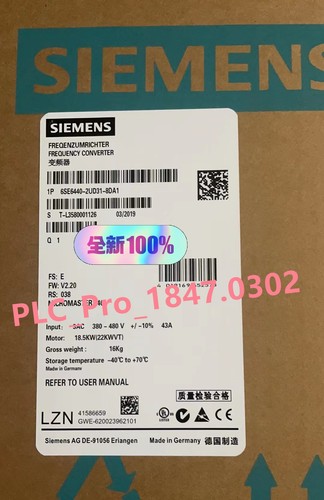 6se6440 2ud31 8da1 - 6se6440-2ud31-8da1, nuovo
