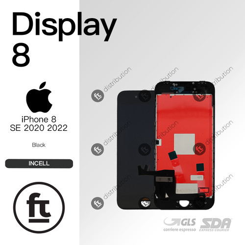Apple display iphone nero se - iphone, 8